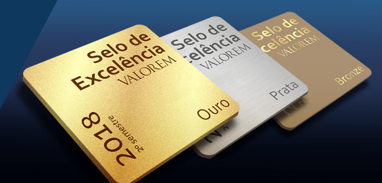 Confira os ganhadores dos Selos de Excelência do segundo semestre de 2018